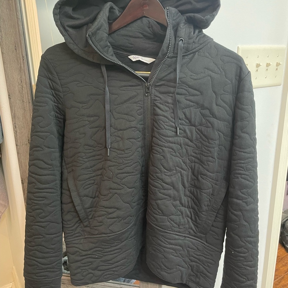 DSG Quilted Jacket in Charcoal